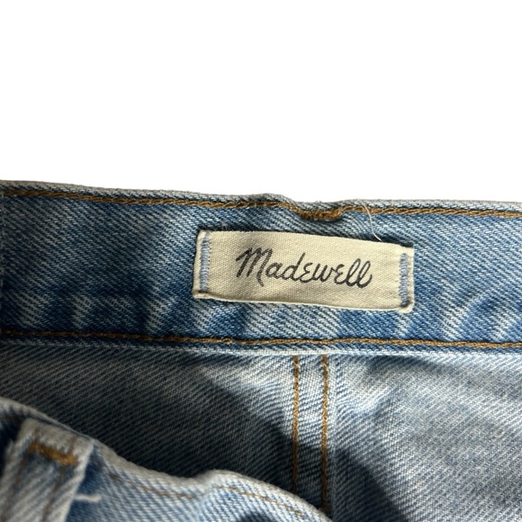 Madewell Classic Jean Straight Leg with Rips - Picture 6 of 10